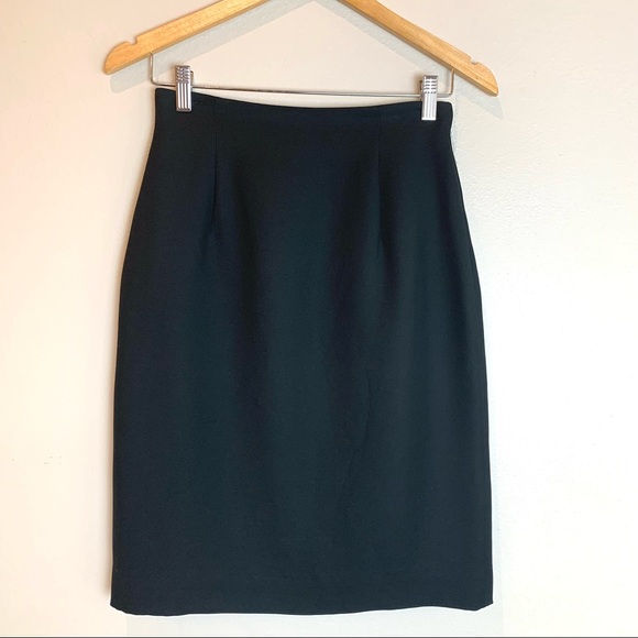 Jones Wear Black Pencil Skirt Size 4 - Picture 1 of 7